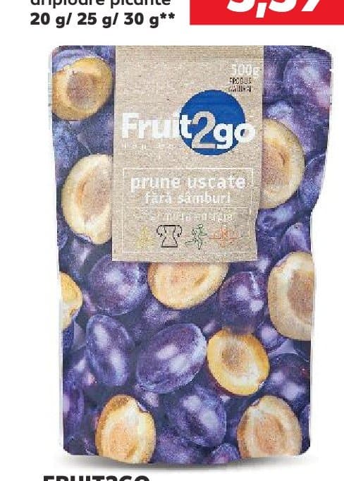 Fruit2go Prune uscate