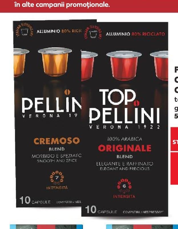 Pellini Capsule Cafea