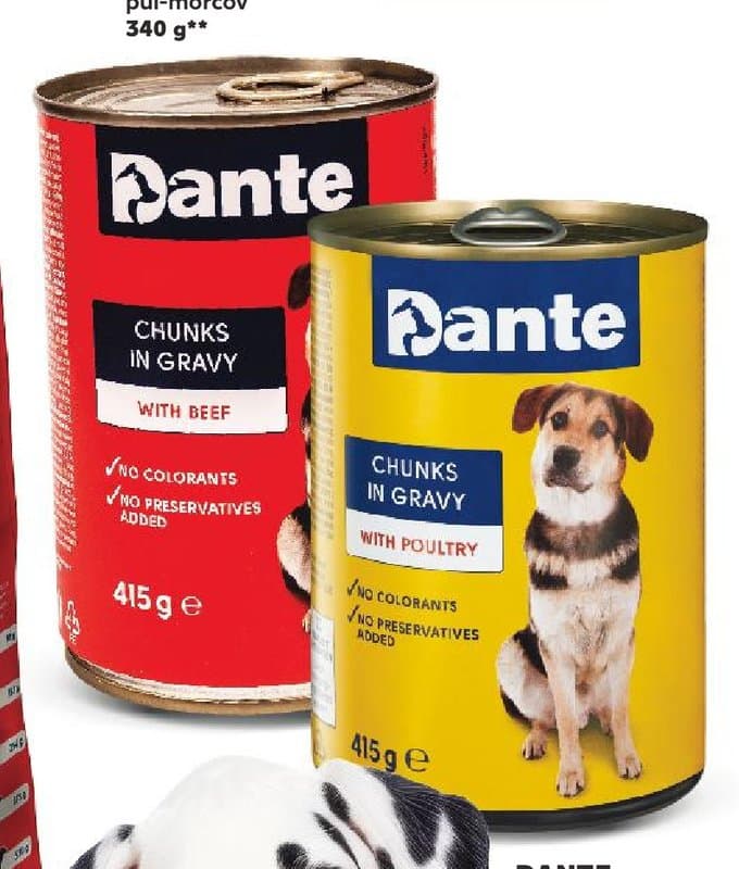 Dante Hrană umedă câini