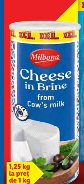 Milbona Telemea în saramură