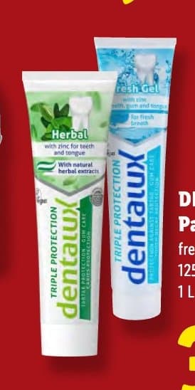 Dentalux Pastă de dinți