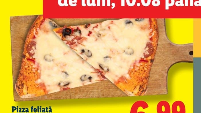 Pizza feliată