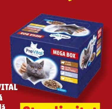 PreVital Hrană umedă pentru pisici