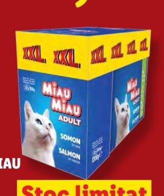 Miau Miau Hrană umedă pentru pisici