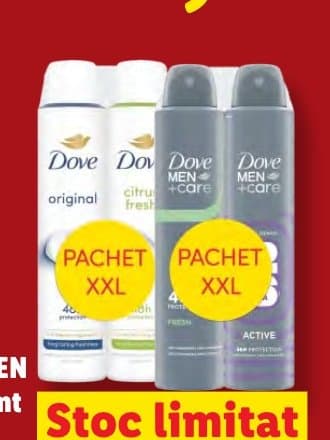 Dove / Dove Men Deodorant spray