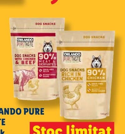 Orlando Pure Taste Snack pentru căței