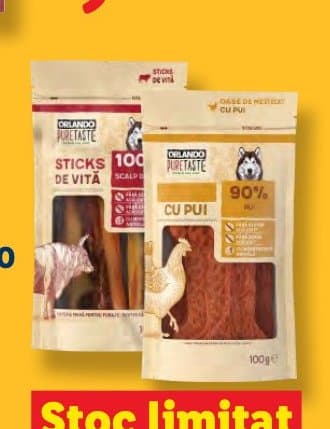 Orlando Pure Taste Gustare pentru câini adulți