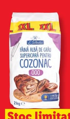 Belbake Făină cozonac tip 000
