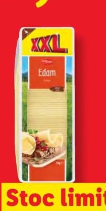Milbona Brânză Edam feliată