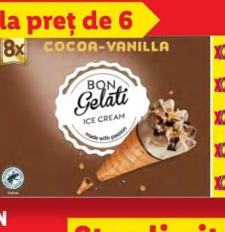 Bon Gelati Înghețată la cornet