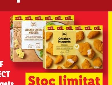 CHEF SELECT Nuggets de pui