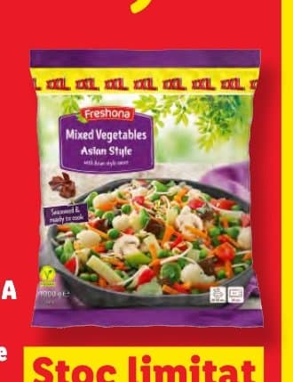 FRESHONA Amestec de legume pentru tigaie