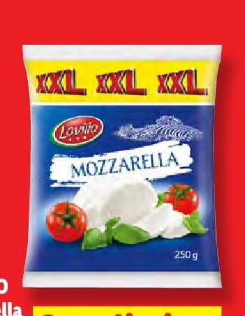 LOVILIO Mozzarella din lapte de vacă