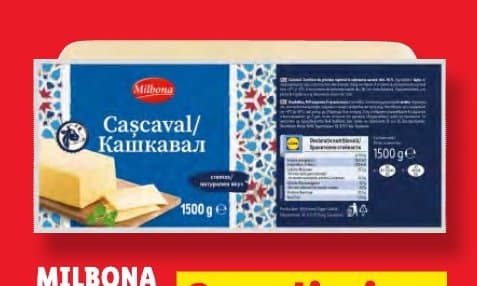MILBONA Cașcaval de vacă