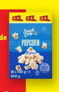 Snack Day Popcorn cu sare pentru microunde