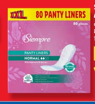 Siempre Absorbante zilnice