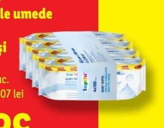 Lupilu Șervețele umede pentru bebeluși