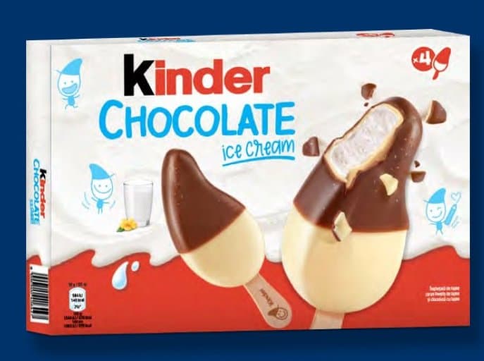 Kinder Înghețată cu ciocolată