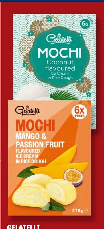 Gelatelli Înghețată Mochi