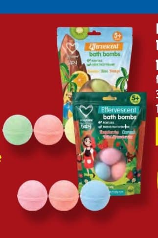 Easycare Baby Bombe de baie efervescente, pentru copii
